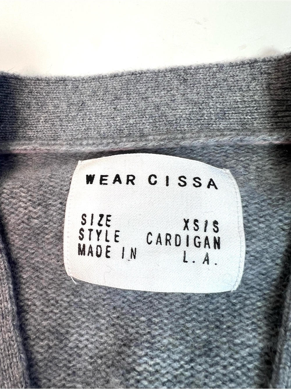 Wear Cissa Cashmere The Wrap Cardigan Size XS/S - Picture 8 of 16